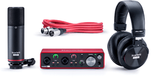Load image into Gallery viewer, Focusrite Scarlett 2i2 Studio 3rd Gen 2-In/2-Out USB Audio Interface w/Condenser Mic &amp; Headphones