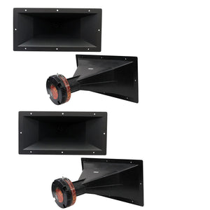 2 MR DJ TE-714 7"x14" 300W PRO Audio PA/DJ Wide Screw-ON Type PIEZO Horn Tweeter