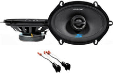 Load image into Gallery viewer, Alpine S-S57 5x7&quot; Front Factory Speaker Replacement Kit For 1989-1997 Mercury Cougar + Metra 72-5600 Speaker Harness