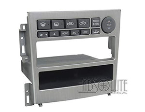 Absolute USA ABS99-7605 Fits Infiniti G35 Coupe 2005 2006 2007 Double DIN Stereo Harness Radio Install Dash Kit Package