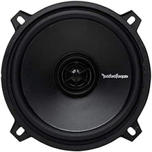 Load image into Gallery viewer, 2 Rockford Fosgate Prime R1525X2 160W Peak (80W RMS) 5-1/4&quot; 2-Way Prime Series Coaxial Car Speakers - 4 Speakers + 100FT Speaker Wire + Free Phone Holder