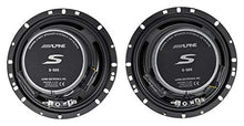 Load image into Gallery viewer, Alpine S-S65 Car Audio Type S Series 6 1/2&quot; 320 Watt Speakers - 2 Pair with 20&#39; Speaker Wire Package