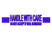 Load image into Gallery viewer, 10 3MIL PRINTED HANDLE WITH CARE CARTON SEALING PACKING BOX TAPE 2.5&quot; X 110 YARD