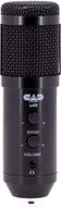 CAD Audio U49 USB Large Format Side Address Studio Microphone with Headphone Monitor and Echo