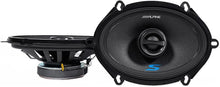 Load image into Gallery viewer, Alpine S-S57 5x7&quot; Front Factory Speaker Replacement Kit For 1989-1997 Mercury Cougar + Metra 72-5600 Speaker Harness