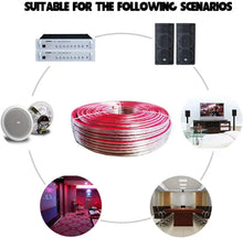 Load image into Gallery viewer, American Terminal SW14G2514 Gauge 25&#39; Speaker Wire 2 Conductor Audio Marine Cable