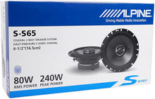 Load image into Gallery viewer, Alpine S-S65 6.5&quot; Rear Factory Speaker Replacement for 1996-2001 Infiniti I30