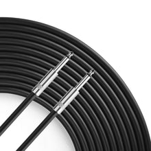 Load image into Gallery viewer, 2 Pack PRO Audio 12 Gauge 1/4 to 1/4 Mono PA DJ Speaker Cable Wire 25 foot