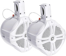 Load image into Gallery viewer, Power Acoustik MWT-65W 6.5″ Waterproof Marine Wake Tower Speakers Pair White