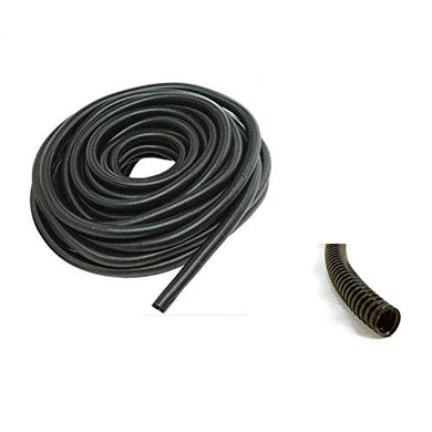 100 FT 5/8 INCH Split Loom Tubing Wire Conduit Hose Cover Auto Home Marine Black