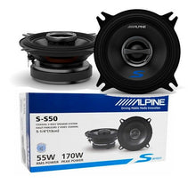 Load image into Gallery viewer, Alpine S-S50 5.25&quot; Speaker Bundle - Two Pairs of 5.25&quot; S-Series S-S50 2-Way Coaxial Speakers