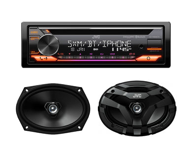 JVC KD-T920BTS CD Receiver with AM/FM Tuner Built-in Bluetooth CD Receiver with AM/FM Tuner Built-in Bluetooth + JVC CS-DF6920 6