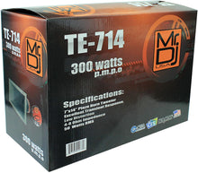 Load image into Gallery viewer, 2 MR DJ TE-714 7&quot;x14&quot; 300W PRO Audio PA/DJ Wide Screw-ON Type PIEZO Horn Tweeter