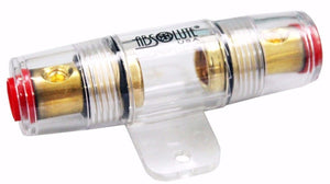 10 AMERICAN TERMINA In-Line AGU Fuse Holder 4/8/10 Gauge AWG In/Out AGH4 4,8.10G
