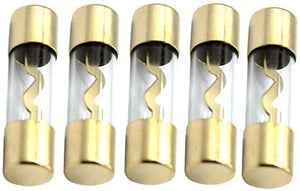 American Terminal AGU100 100A AGU Glass Fuses 5 pcs Car Audio Home Marine Installation