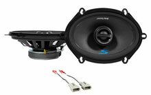 Load image into Gallery viewer, Alpine S-S57 5x7&quot; Rear Factory Speaker Replacement Kit For 1995-2003 Ford Windstar + Metra 72-5512 Speaker Harness