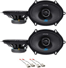 Load image into Gallery viewer, Front+Rear Alpine S 5x7&quot; Speaker Replacement Kit For 1997-2001 Mercury Mountaineer