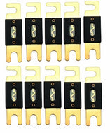 Absolute USA ANL80-10 10 Pack ANL 80 Amp Gold Plated Fuse