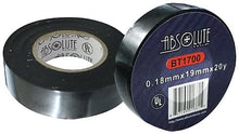 Load image into Gallery viewer, Absolute USA BT1700 General Use 0.18mm x 3/4-Inch x 20Yd Electrical Tape (Black)