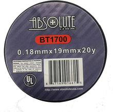 Load image into Gallery viewer, Absolute BT1700 3M Quality General Use 0.18mm x 3/4&quot; x 20 Yard Electrical Vinyl Tape 3/4&quot; x 60&#39;