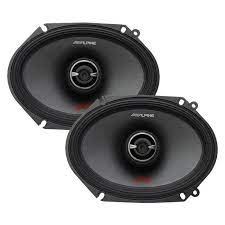 Alpine R-S68 R-Series 6 x 8 Inch 300 Watt 2-Way Car Speakers