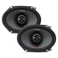 Alpine R-S68 R-Series 6 x 8 Inch 300 Watt 2-Way Car Speakers