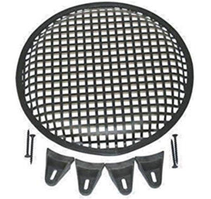 12" SubWoofer Metal Mesh Cover Waffle Speaker Grill Protect Guard DJ Car Audio