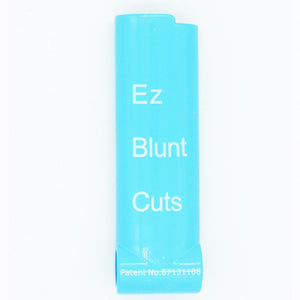 10 EZ Blunt Cutter Blunt Splitters Small Size Cigar Steel Lighter Housing black