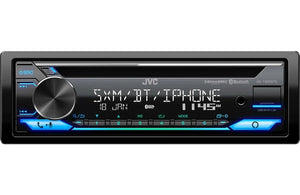 Jvc KD-T920BTS Single DIN In-Dash CD Receiver with Bluetooth and Built-in Alexa (Sirius XM Ready)