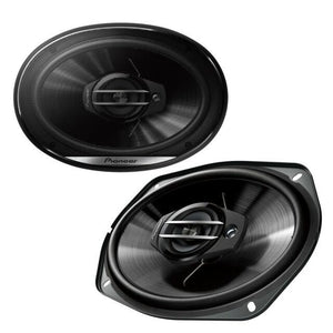 Absolute DD-3000 7-Inch Double Din Multimedia DVD Player With pioneer TS-G1620F 6.5" TS-G6930F 6x9" Speakers And Free Absolute TW600 Tweeter