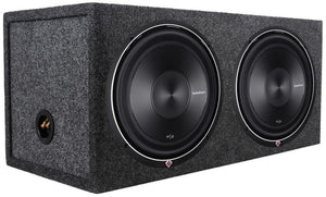 2 Rockford Fosgate P2D2-12 12" 1600W Car Subwoofers Sub + Dual Sealed Sub Box