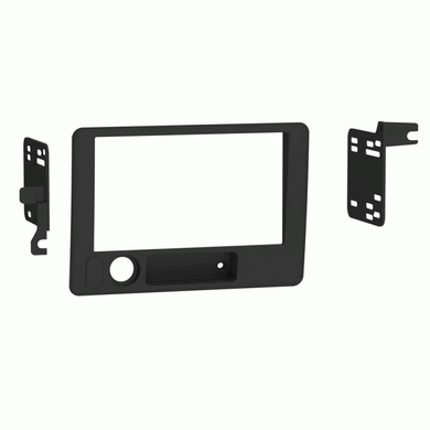 Metra 95-6555B Dash Kit Install select double-DIN (4